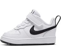 Nike Court Borough Low 2 Little Kids' Shoe, White/Black, 28.5 EU