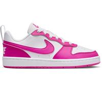 Nike Court Borough Low 2 Se Big Kids' Shoes Blanc/Fuchsia 3 (35.5) Female