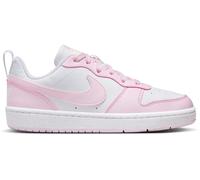 Nike Court Borough Low 2 Se Big Kids' Shoes Blanc/Rose 4 (36.5) Female