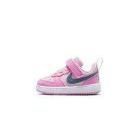 Nike Court Borough Low Recraft DV5458 Chaussures Basses pour bébé et Enfant, Pink Foam Ashen Slate Pink Rise White, 27 EU