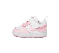 Nike Court Borough Low Recraft (GS) Basket, White/Pink Foam, 23.5 EU