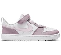 Nike Court Borough Low Recraft Shoes Childrens. Blanc/Prune C13 (31.5) Female