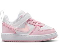 Nike Court Borough Low Recraft Shoes Infants Blanc/Rose C9 (26.5) Female