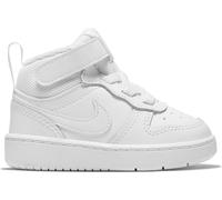 Nike Court Borough Mid 2 Baby/Toddler Shoe Triple Blanc C7 (24) Male