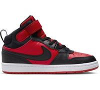 Nike Court Borough Mid 2 Little Kids' Shoe Rouge/Noir 2 (34) Male