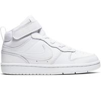 Nike Court Borough Mid 2 Little Kids' Shoe Triple Blanc C10.5 (28) Male