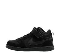 Nike Court Borough Mid (TDV), Chaussons Mixte bébé, Noir (Black/Black 001), 21 EU