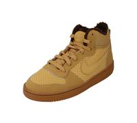 Baskets - NIKE - Court Borough Mid Winter - Jaune - Adulte - Mixte 37,5