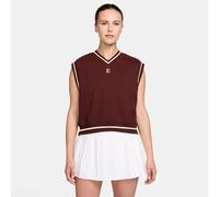 Nike Court Heritage Débardeur imprimé Rouge Foncé L