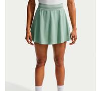 Nike Court Dri-FIT Advantage Ace High Rise Jupe Femmes - vert gris, blanc