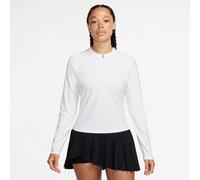 Nike Court Dri-Fit Advantage Haut Manches Longues Femmes-Blanc,Blanc M