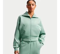 Nike Court Dri-Fit Advantage Veste de survêtement Femmes - vert gris, blanc L