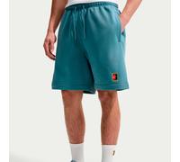 Nike Court Dri-Fit Heritage Fleece Shorts Hommes - bleu petrol