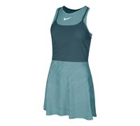 Nike Court Dri-Fit Slam Robe Femmes-Bleu Petrol