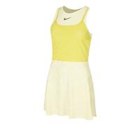 Nike Court Dri-Fit Slam Robe Femmes-Jaune Lemon, Vert L