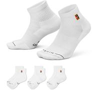 Nike Court Elevated Chaussettes Cheville lot de 3 Blanc 46-50