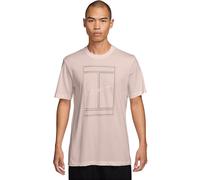 Nike Court Heritage Logo T-shirt Beige XL