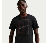Nike Court Heritage T-shirt Hommes-noir