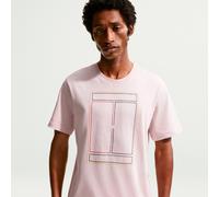 Nike Court Heritage T-shirt Hommes - vieux rose