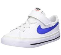 NIKE Court Legacy Sneaker, White Game Royal Black, 29.5 EU