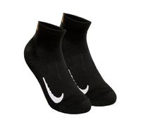 Nike Court Multiplier Max Chaussettes de tennis Pack de 2 unités Unisex - noir, blanc, Taille 46-50