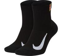 Nike Court Multiplier Max Chaussettes De Sport Pack De 2 Unités , Couleur: noir , Taille: 38-42