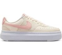 Nike Court Vision Alta Leather Womens Trainers Ivory/Wsh Crl 6 (40) Female