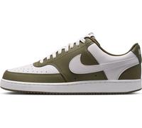 Nike Homme Court Vision Low Schuh für Herren Chaussure, Medium Olive Blanc, 44.5 EU
