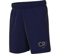 Nike Cr7 Academy23 Dri-Fit HF4346-492 Short de Football pour Enfants Plus âgés, Bleu Void/doré métallisé, Taille M