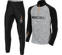 Nike Cr7 B NK Dry Acdmy Dril Top Long Sleeve, Enfants XL Noir/Blanc
