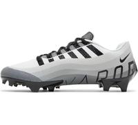 Nike Crampons de football Vapor Edge Speed 360 pour homme, Blanc/gris/noir, 50.5 EU
