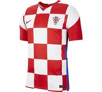 Nike Cro M NK BRT Stad JSY SS HM T-Shirt de Football pour Homme M White/University Red/Bright Blue