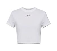 T-shirt court Nike Sportswear Chill Knit pour femme Blanc/Noir M (FR 42-44)
