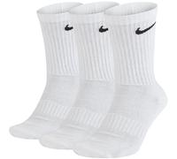 Nike Chaussettes de tennis Everyday Cushioned Pack de 3 unisexe blanc/noir Taille 46-50
