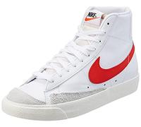Nike CZ1055-101 W Blazer Mid '77 Femme White/Habanero Red-SAIL EU 38