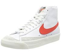 NIKE CZ1055-101 W Blazer Mid '77 Femme White/Habanero Red-SAIL EU 38