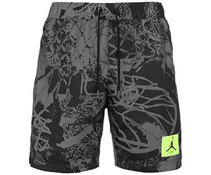 Nike CZ4749 M J FLT AOP Poolside Short Shorts Mens Black XL