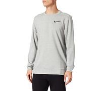 Nike CZ7395 M NK DF LS CRW Sweatshirt Mens DK Grey Heather/Black L