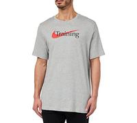 NIKE CZ7989-063 M NK DFC Tee SW Training Sweatshirt Men's DK Gray Heather XS