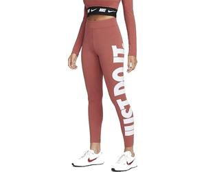 Nike CZ8534-691 W NSW ESSNTL GX HR LGGNG JDI Pants Femme Burgundy/Orange/Black/White Taille S