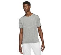 NIKE CZ9184-084 M NK DF Rise 365 SS Sweatshirt Men's Smoke Gray/HTR/Reflective Silv 3XL