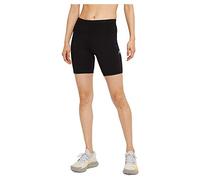 Nike CZ9590 W NK EPC LUX TGHT Short Trail Shorts Women's Black/DK Smoke Grey/(Reflective Silv) L