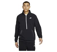 Nike CZ9876-010 M NSW Modern HZ FLC Top SNL Sweatshirt Mens Black/DK Smoke Grey/Ice Silver/(White) L