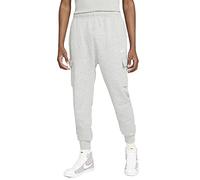 Nike CZ9954 M NSW Club FT Cargo Pant Pants Mens DK Grey Heather/Matte Silver/White L