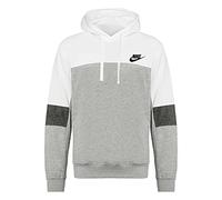 Nike CZ9976-100 M NSW PO FT Hoodie SNL CB Sweat Mens White/DK Grey Heather/Black S