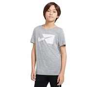 Nike DA0282 B NK DF HBR SS Top T-Shirt Boys Smoke Grey/White L