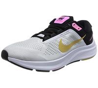 NIKE DA8570-106 Air Zoom Structure 24 Sneaker Female Sort Blanc/blé Rose-Noir-Rose EU 36