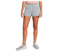 Nike Damen W Nsw Gym Vntg Pe Shorts, Dark Grey Heather/White, S EU
