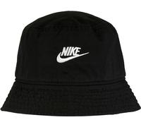 Nike DC3967 U NSW Bucket Futura Wash Hat Unisex-Adult Black/White S/M