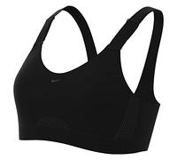 NIKE DD0430-010 W NK DF Alpha Bra Sports Bra Femme Noir/Noir/Noir FUMÉE Gris/Noir FUMÉE Taille XLF-G